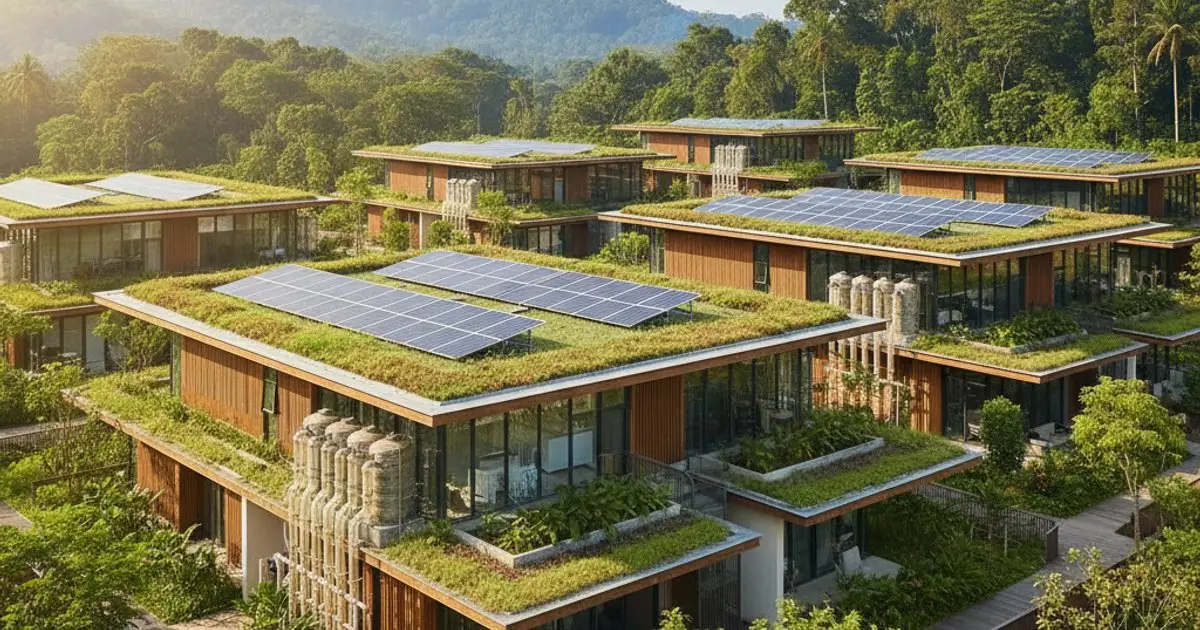 Sustainable MM2H residency with green architecture and eco-friendly design in Malaysia