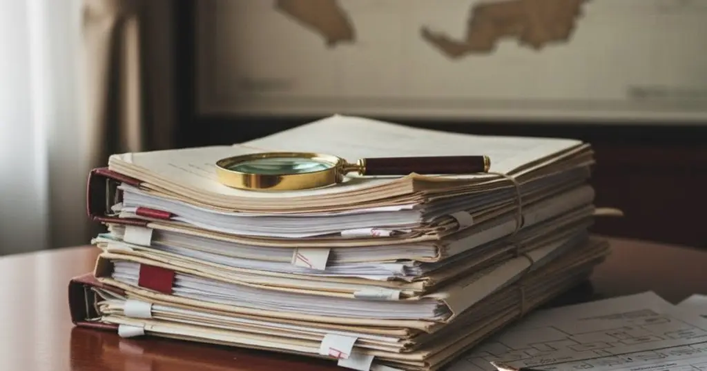 Stack of documents representing MM2H application complexity