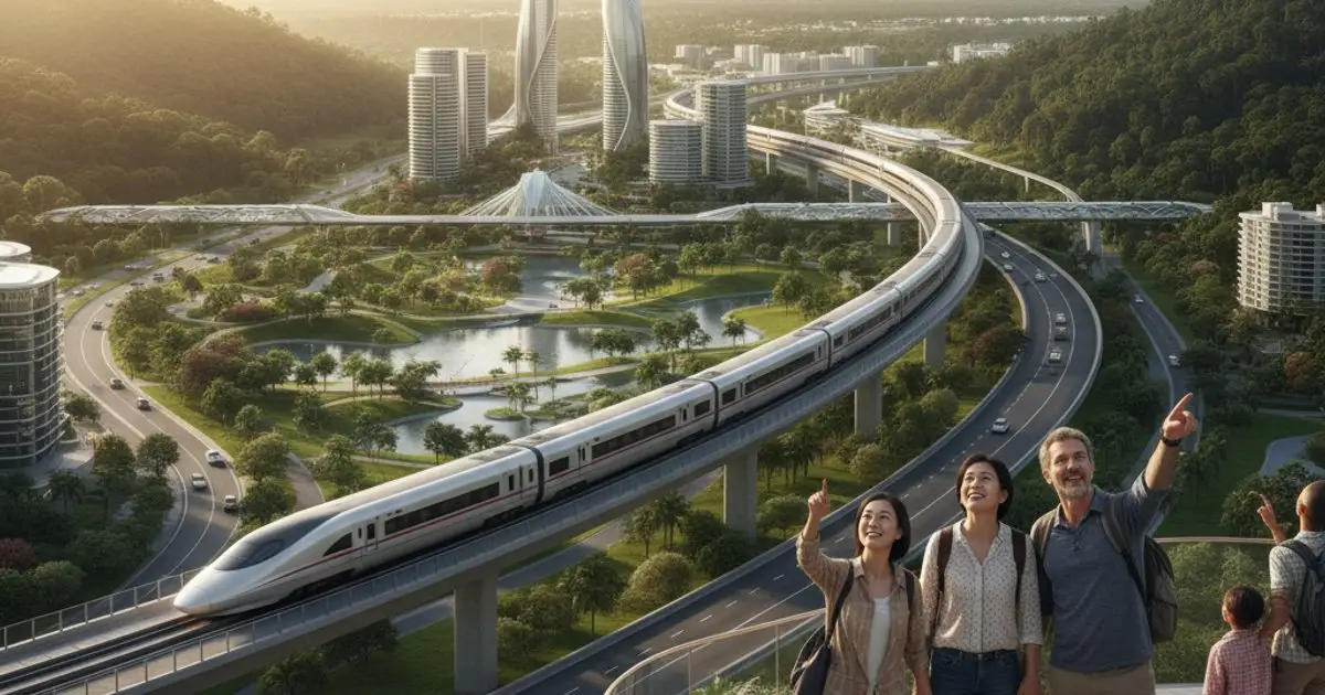 Featured image: Malaysia's Infrastructure Boom: Why High-Speed Rail & Smart Cities Are Attracting MM2H Applicants